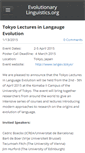 Mobile Screenshot of evolutionarylinguistics.org